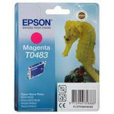 Epson T0483 Original Ink Cartridge - Magenta - Inkjet - 430 Pages